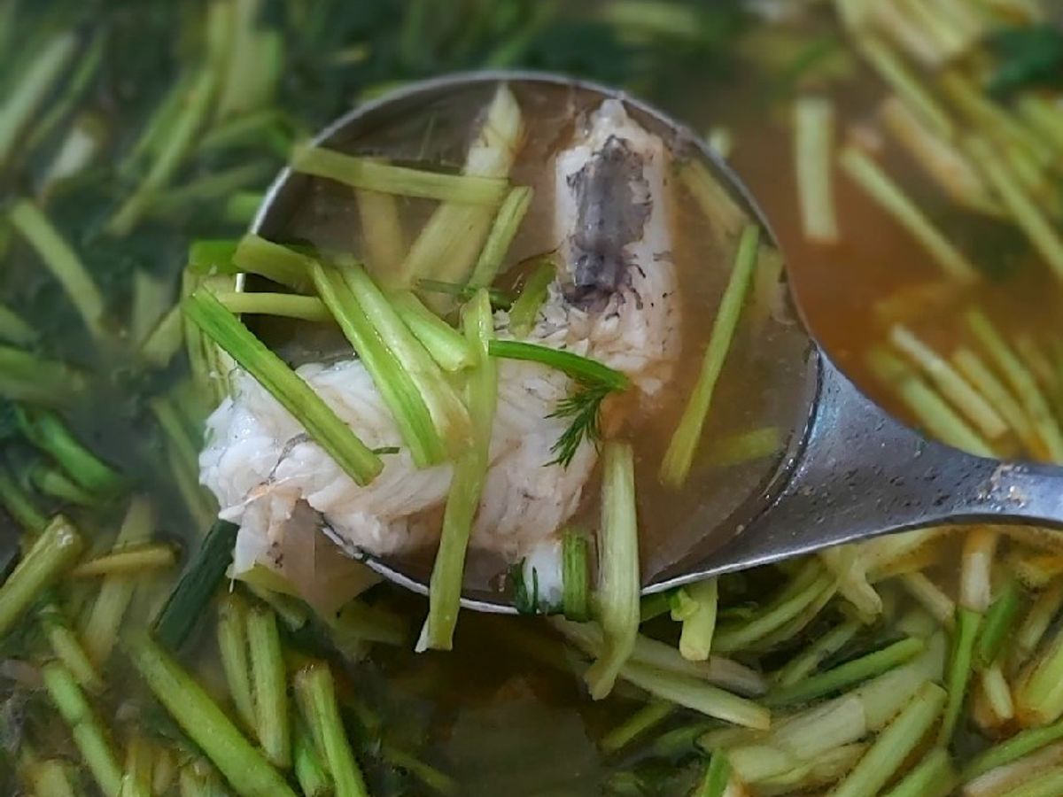 Canh cá khoai