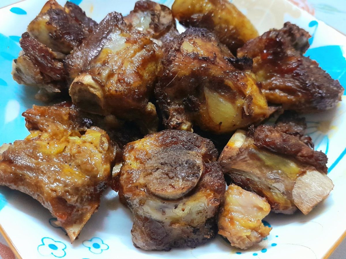 Sườn sụn heo nướng