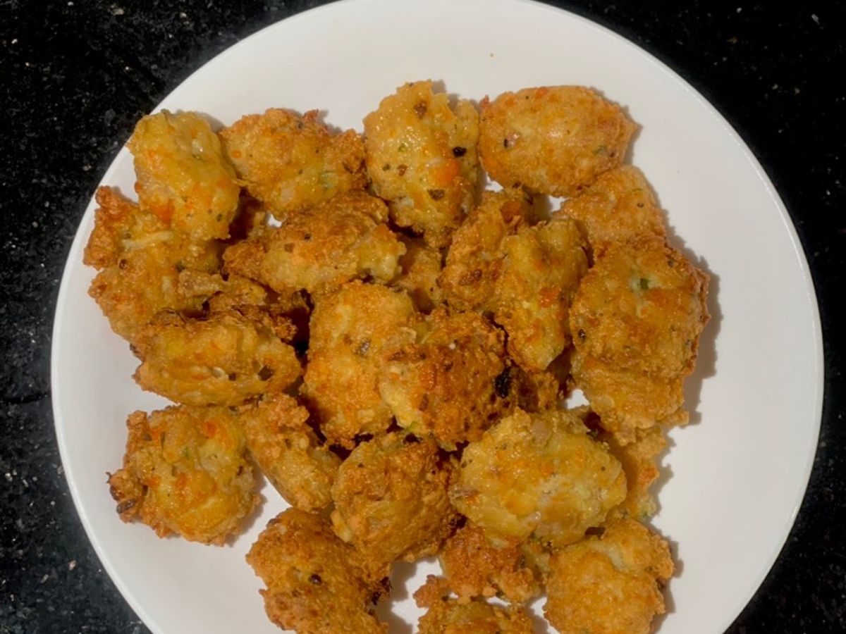 Đậu hủ thịt băm chiên