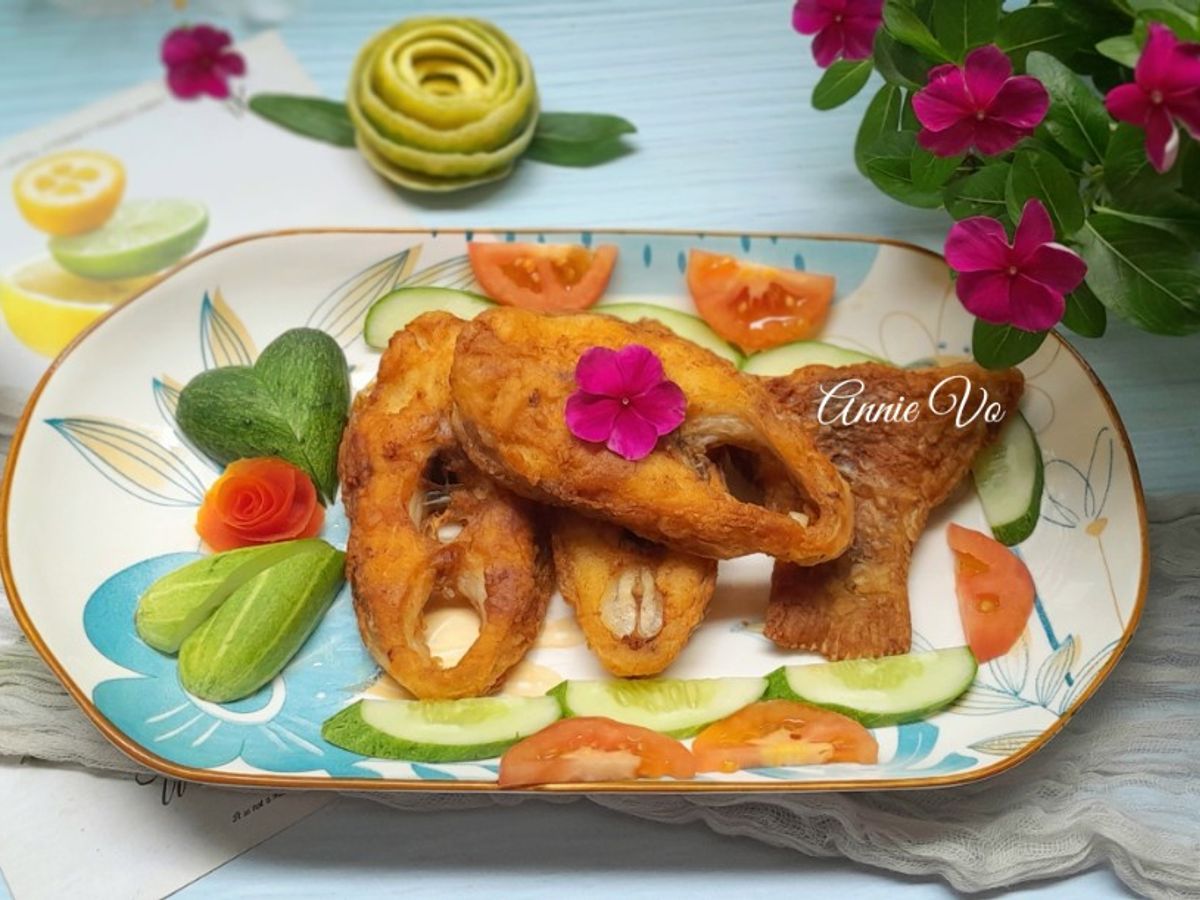Cá diêu hồng tẩm bột chiên giòn