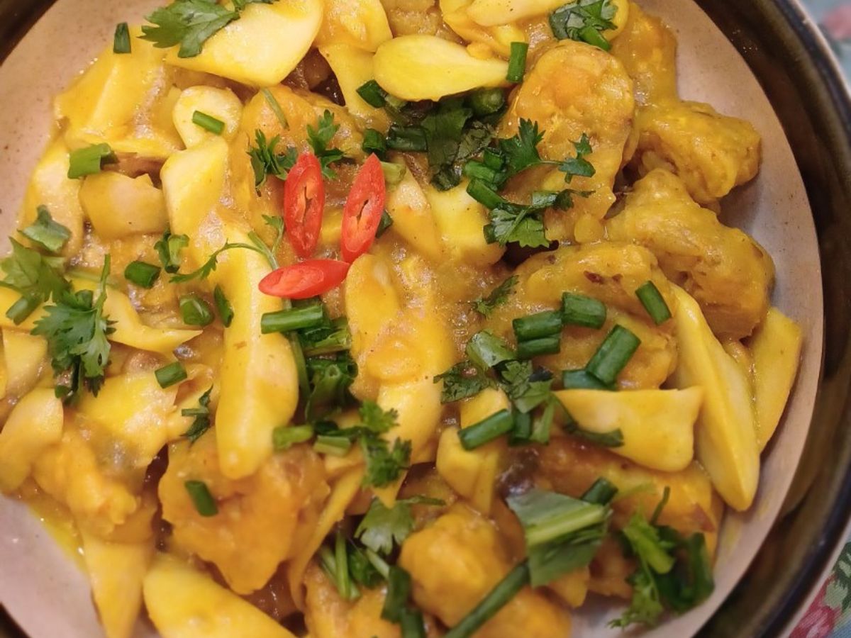 Tempeh, sa kê, nấm đùi gà sốt bơ tỏi