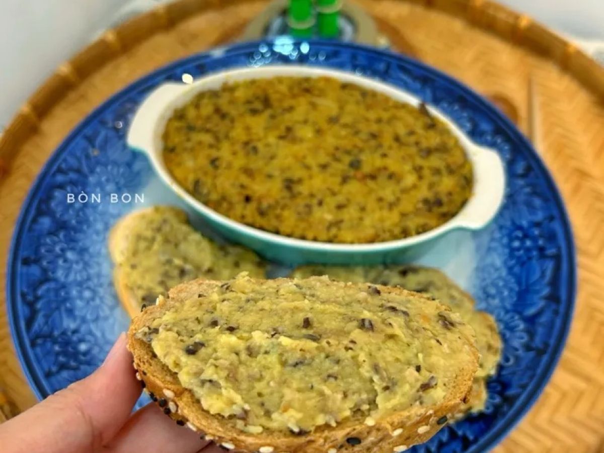 Pate Nấm và Khoai Lang Chay