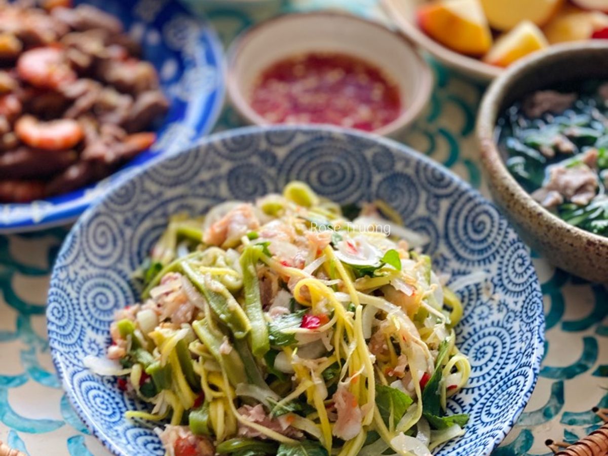 Rau Tiến Vua Trộn Tré