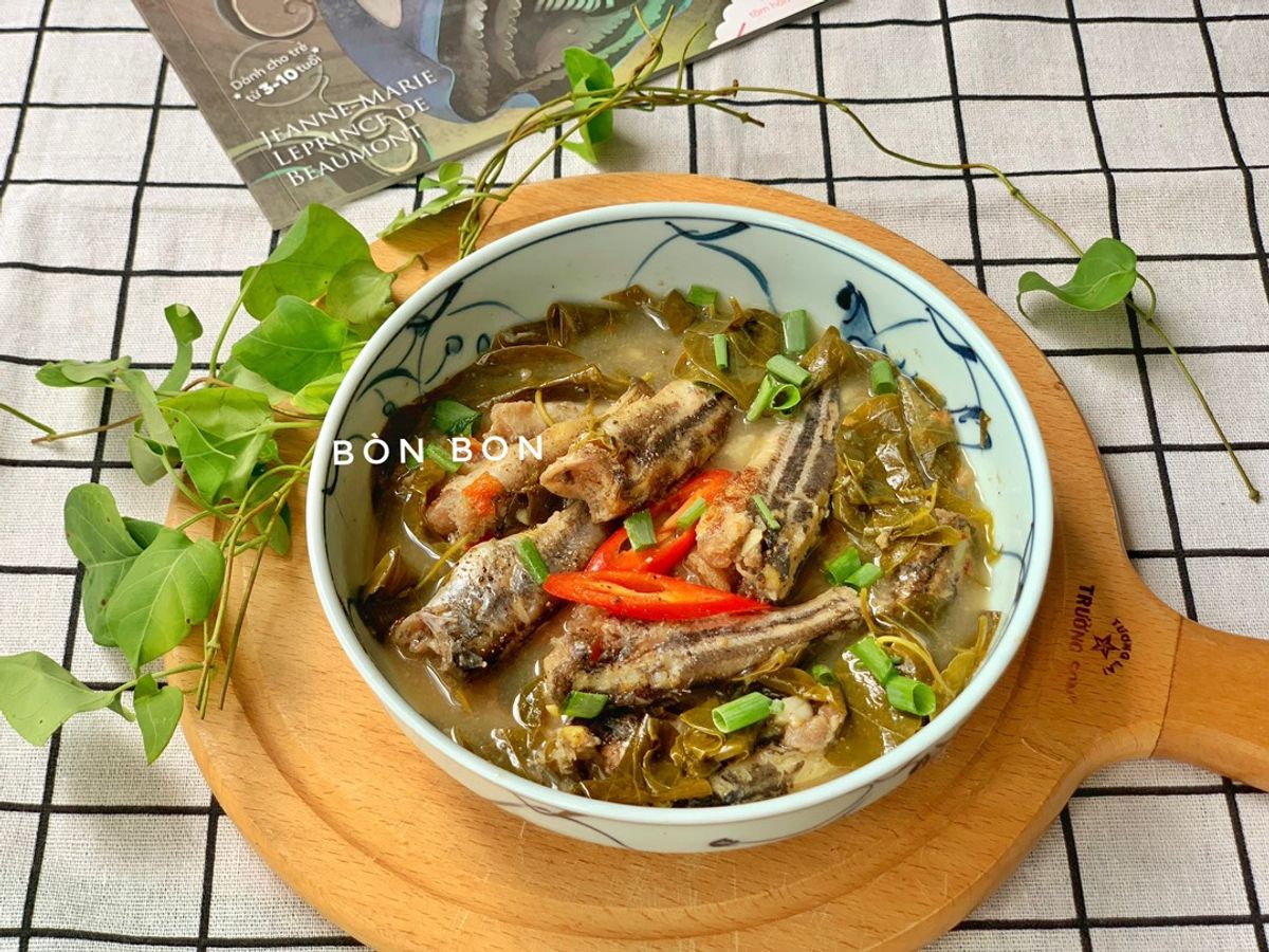 Cá Chốt Kho Lá Giang