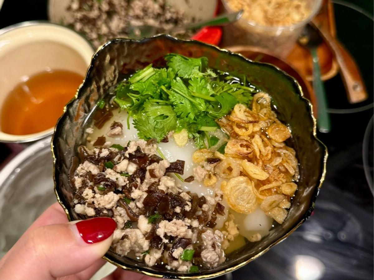 Bánh đúc thịt kiểu Bắc