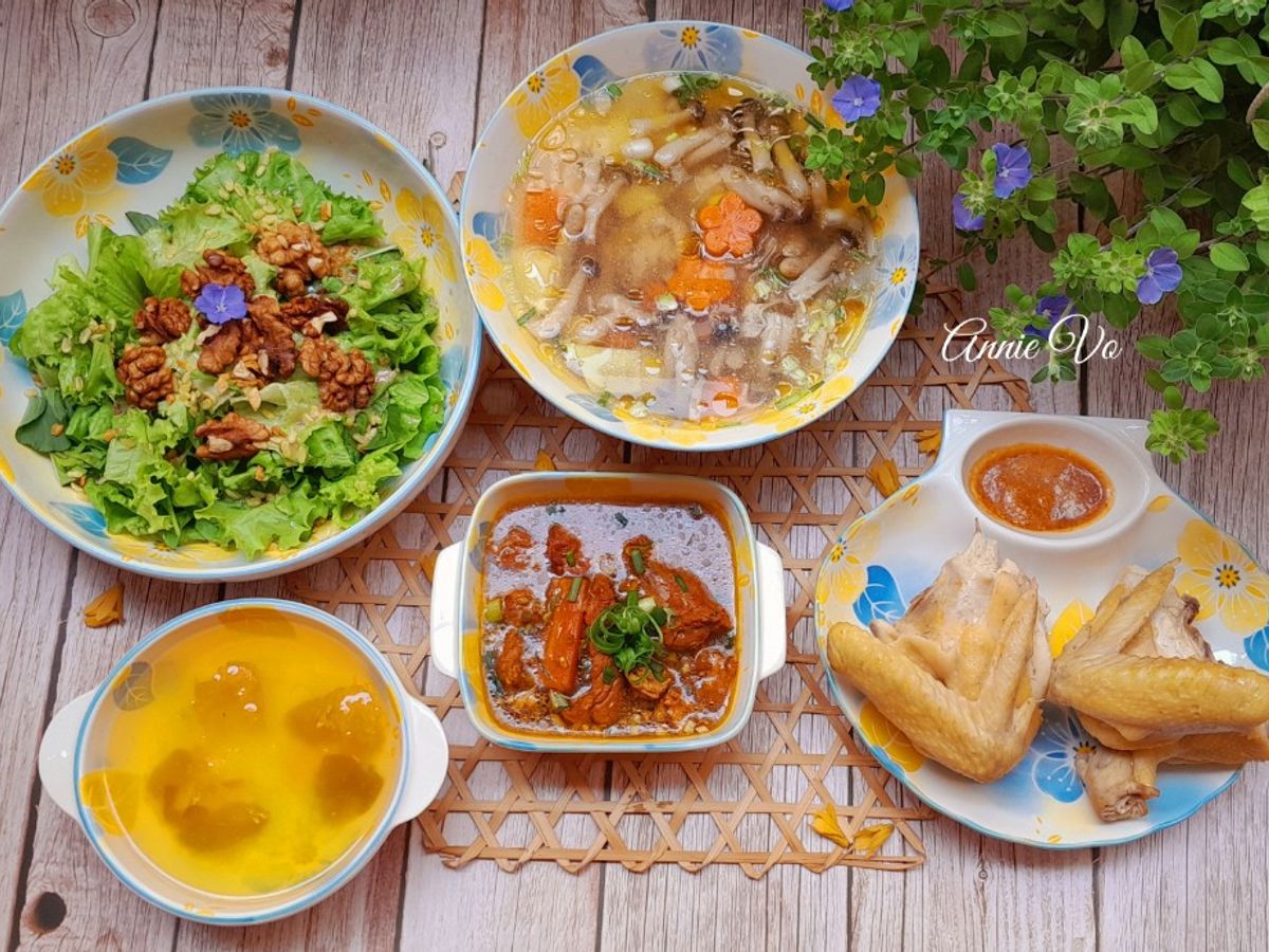Bữa cơm ngon ngày nắng nóng