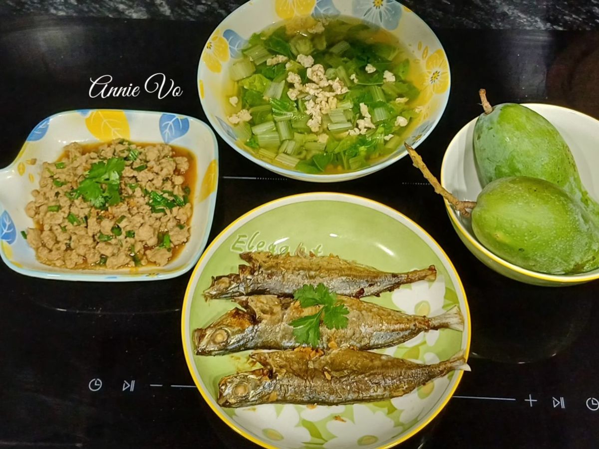 Cơm nhà với các món ngon từ sốt miso