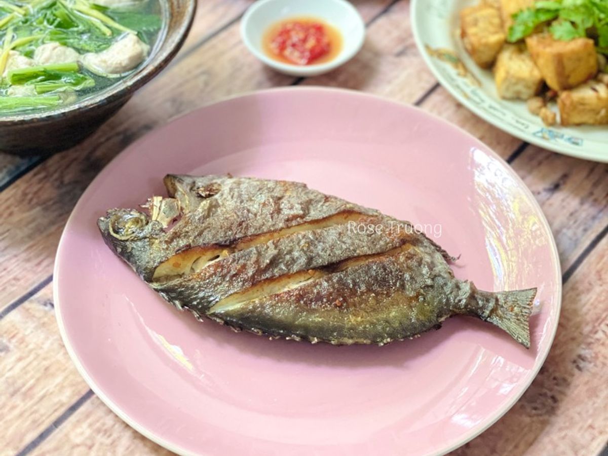 Cá Dìa Chiên Muối Ớt