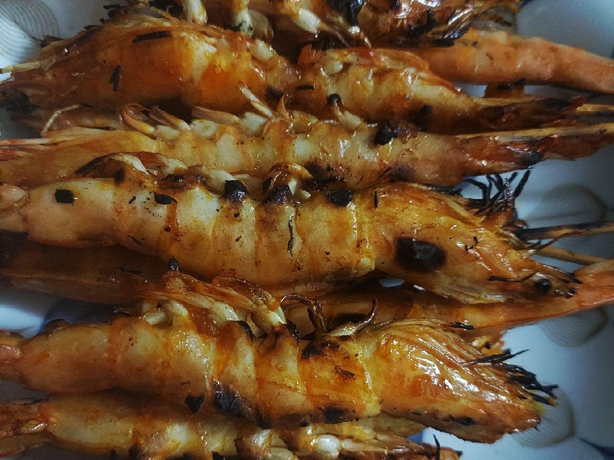 Tôm nướng