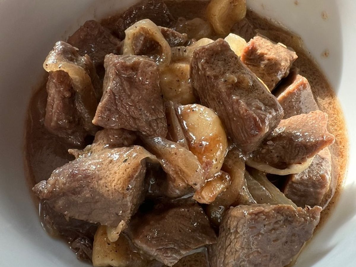Thịt bò cháy tỏi