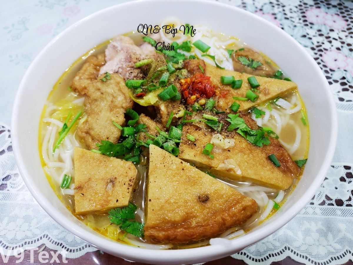 Bún chả cá