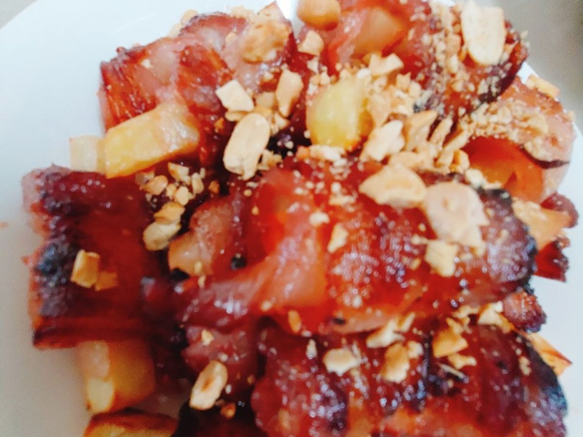 Thịt ba chỉ cuộn khoai tây