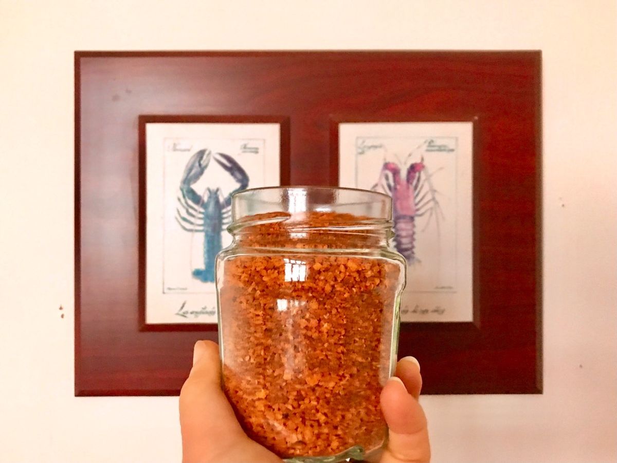 Muối Tôm Từ Đầu & Râu Tôm