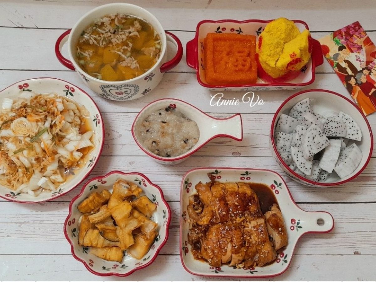 Mâm cơm nhiều món
