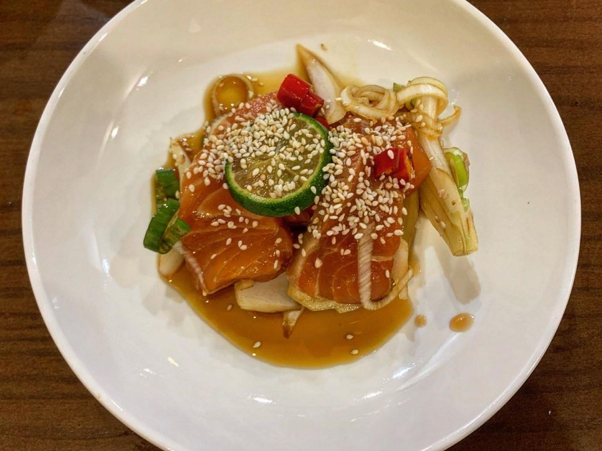 Cá hồi ngâm tương Hàn Quốc 연어장