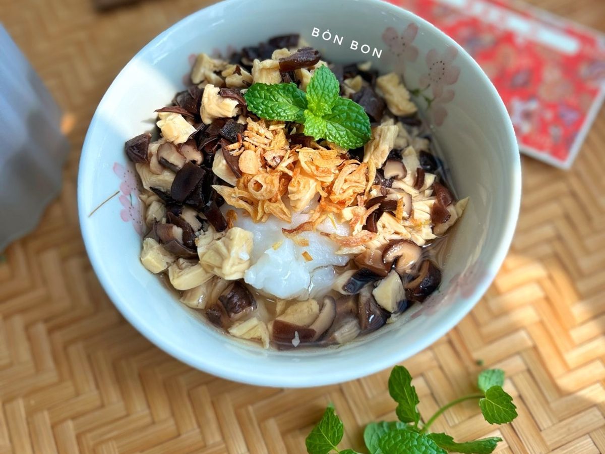 Bánh Đúc Nóng Nấm Chay