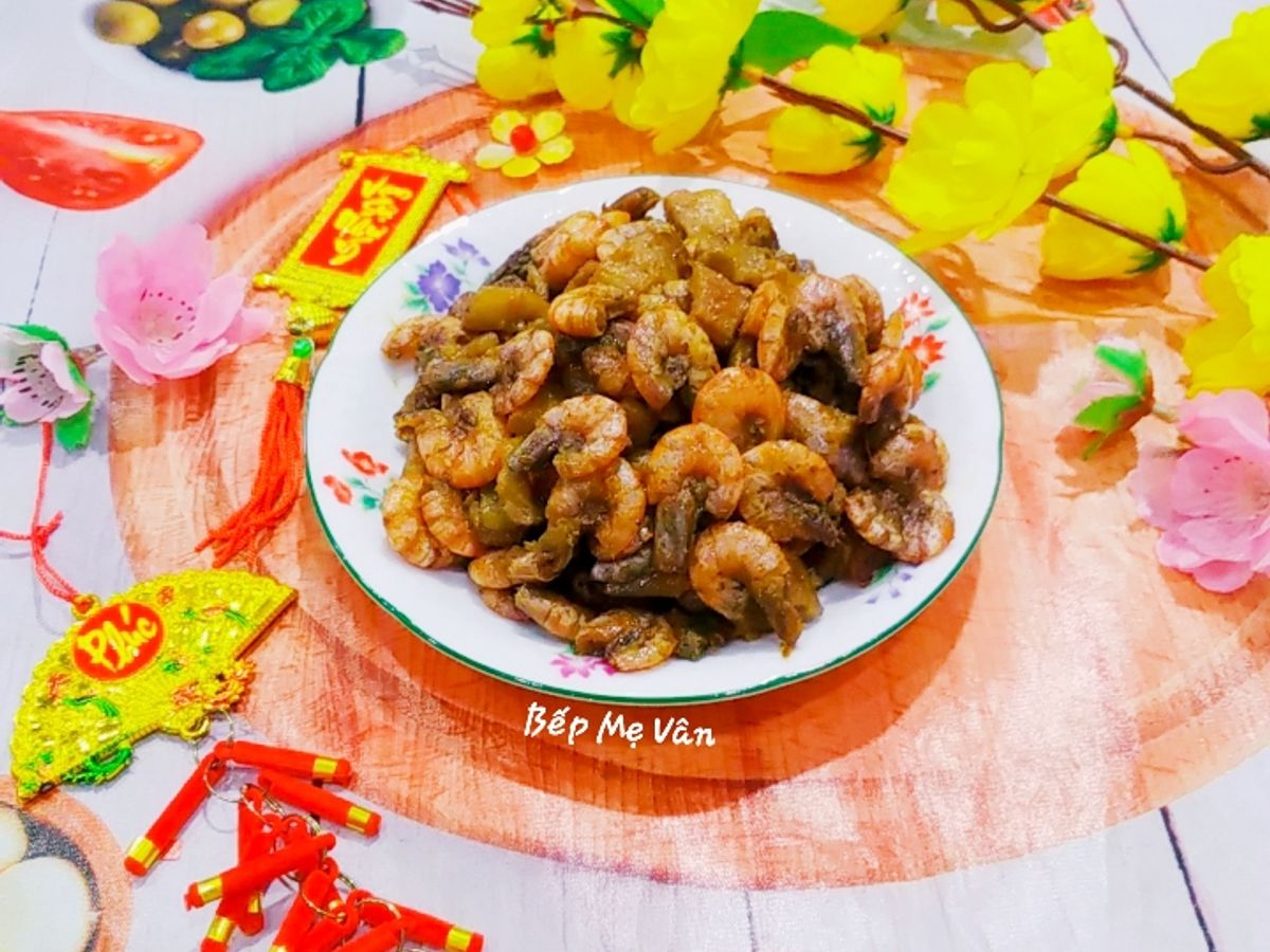 Tôm rim thịt