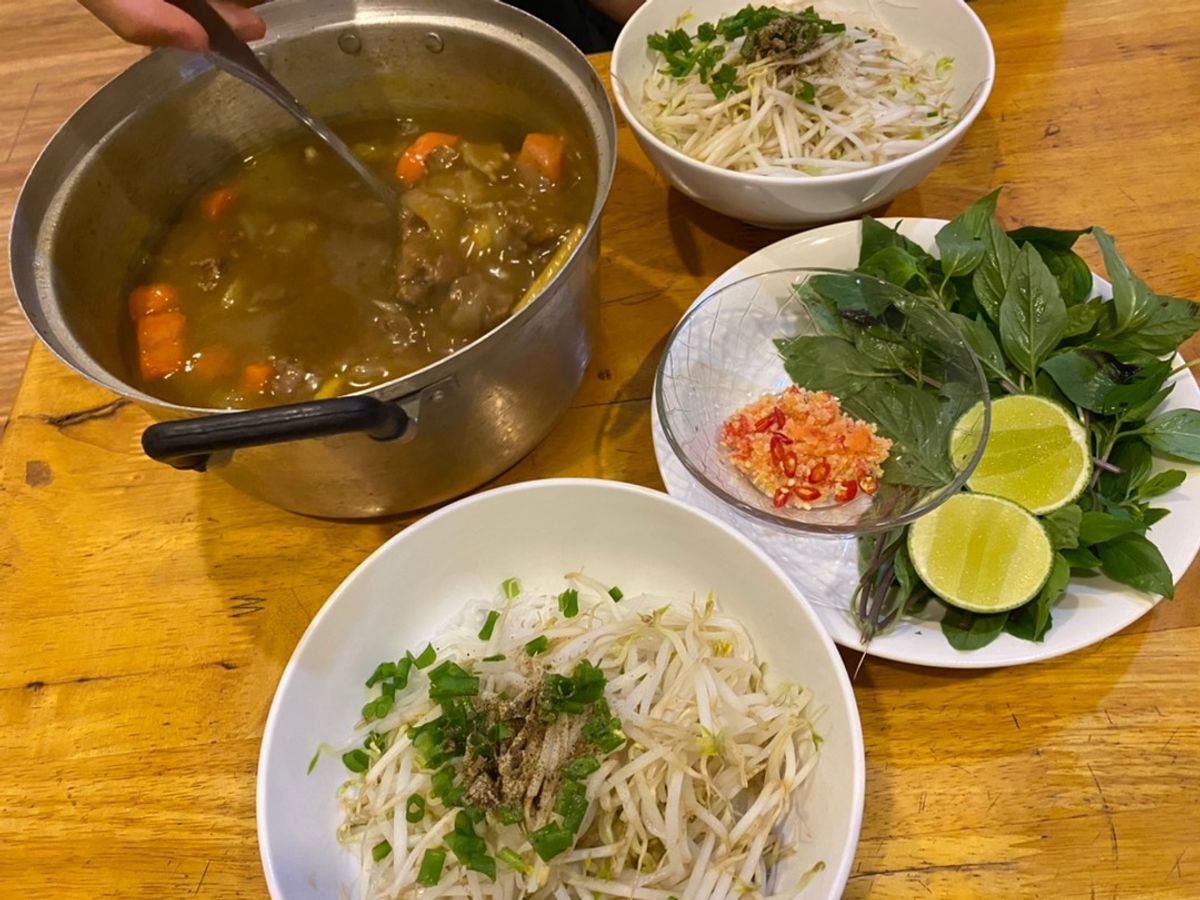 Hủ tiếu bò kho