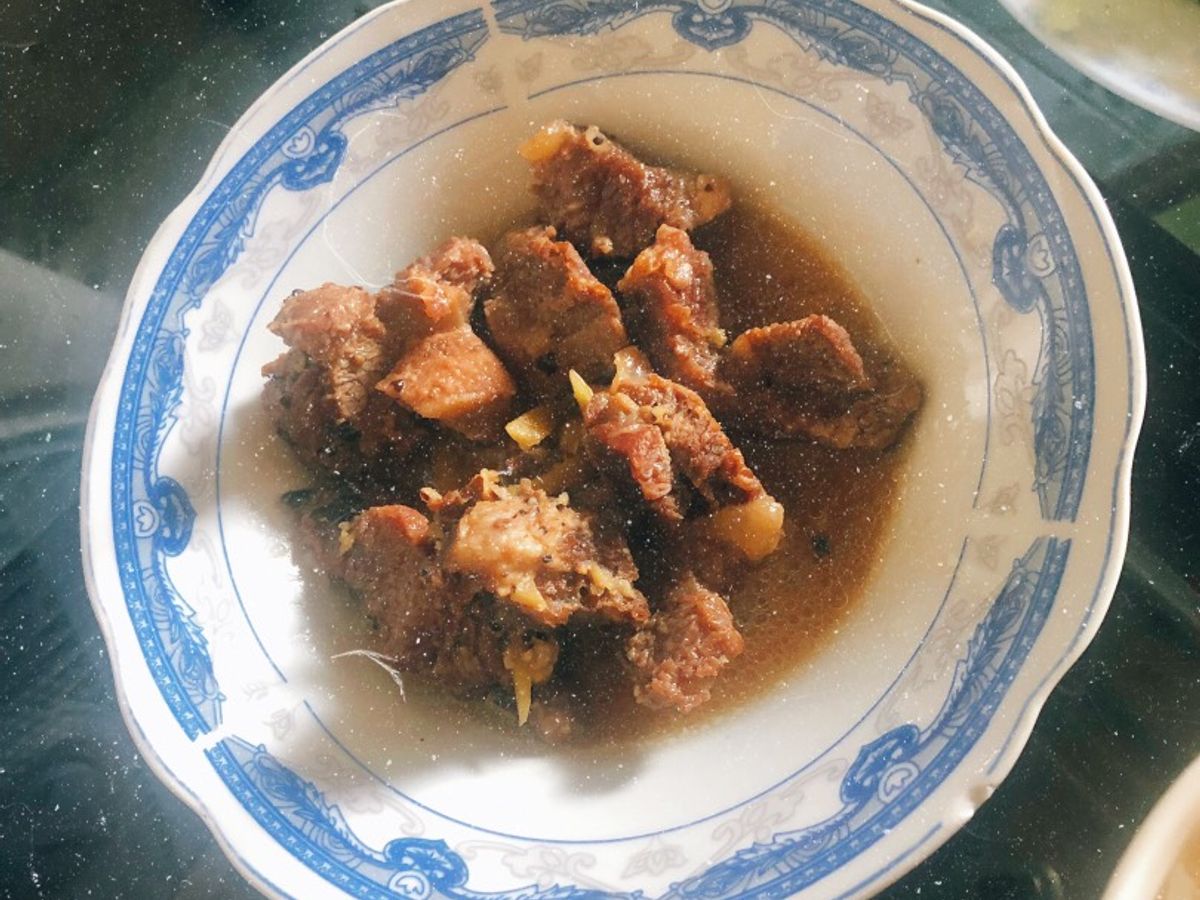 Bò kho gừng