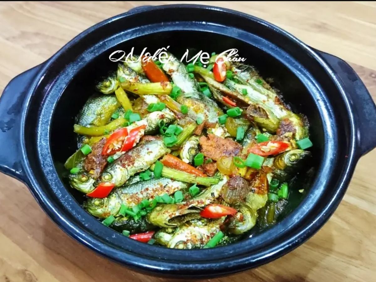 Cá linh kho nghệ