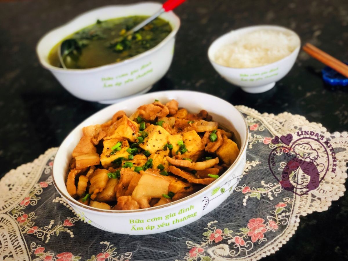 Thịt kho đậu