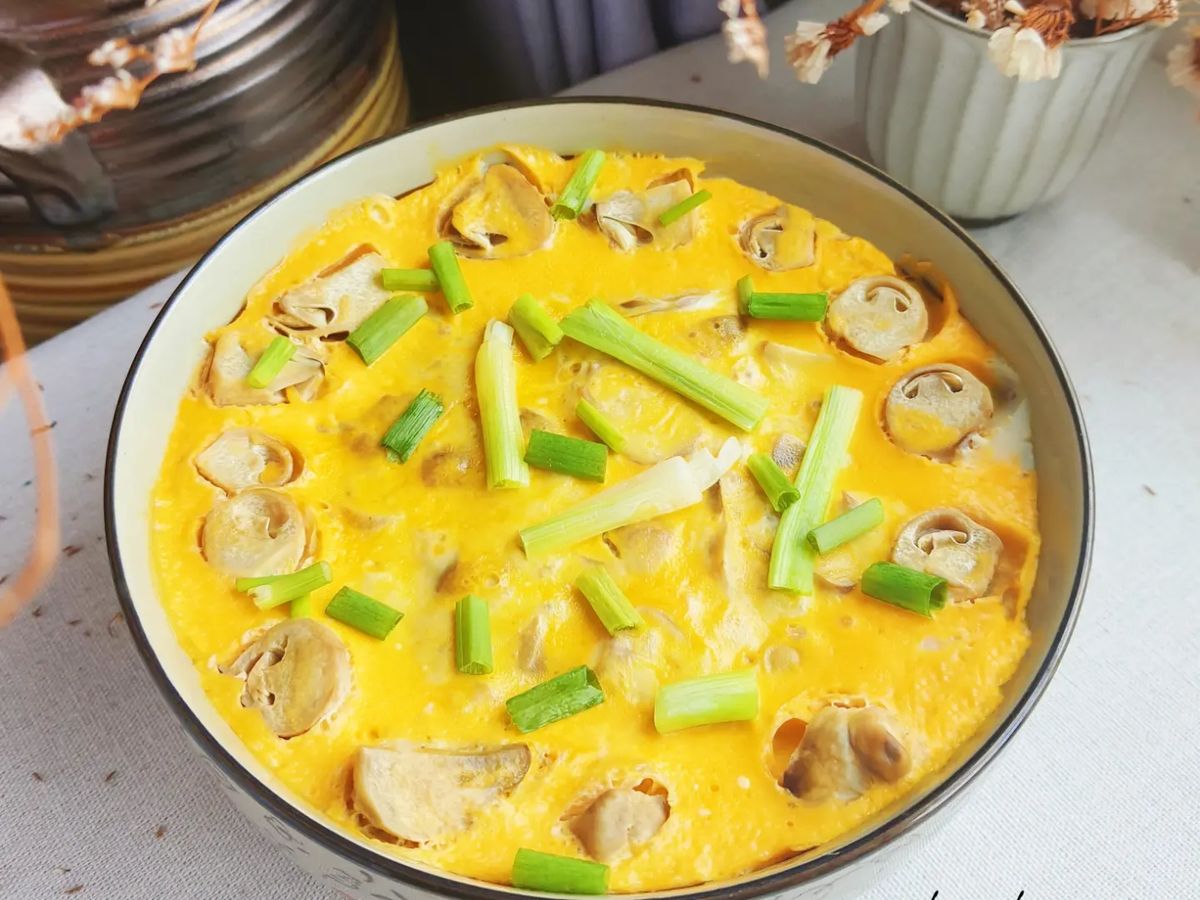 🔸️THỊT CHƯNG TRỨNG & NẤM RƠM