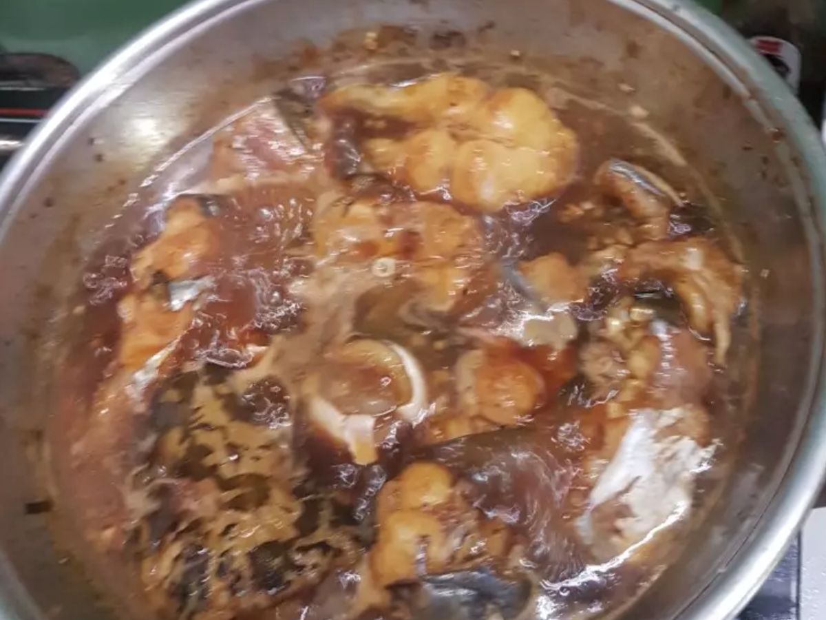 Cá basa kho tiêu