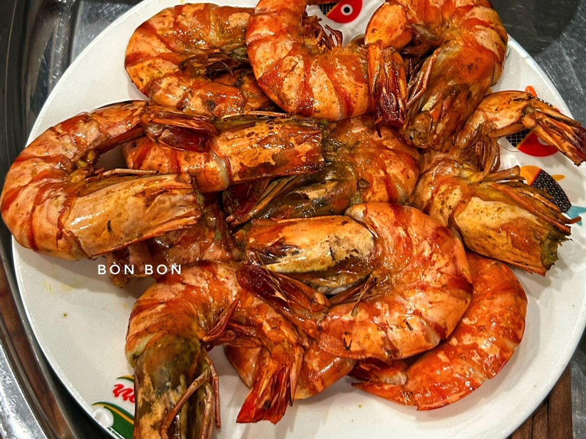 Tôm Sú Nướng Sa Tế