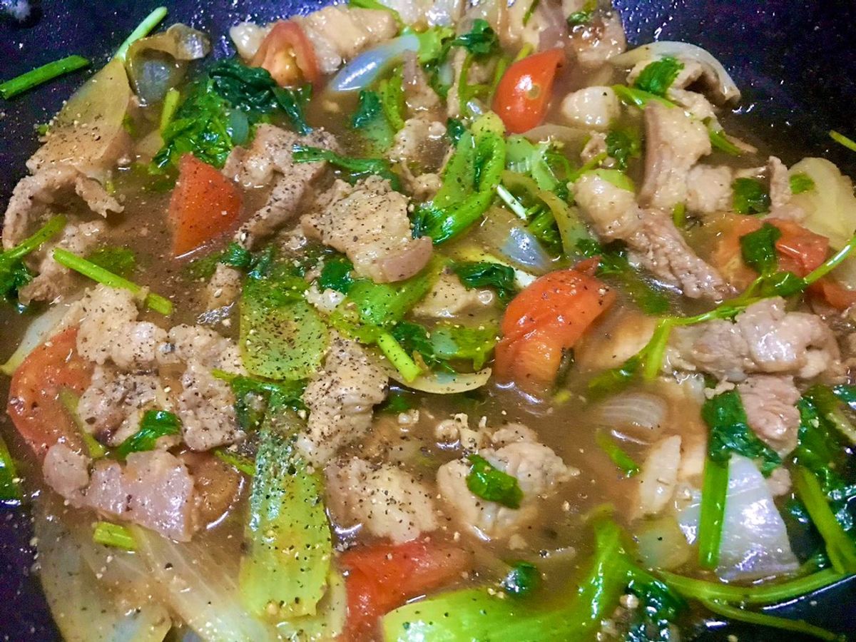 Thịt heo xào chua ngọt
