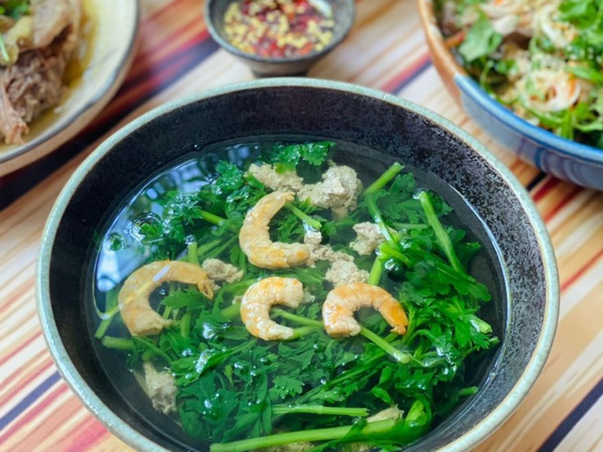 Canh Rau Cải Cúc