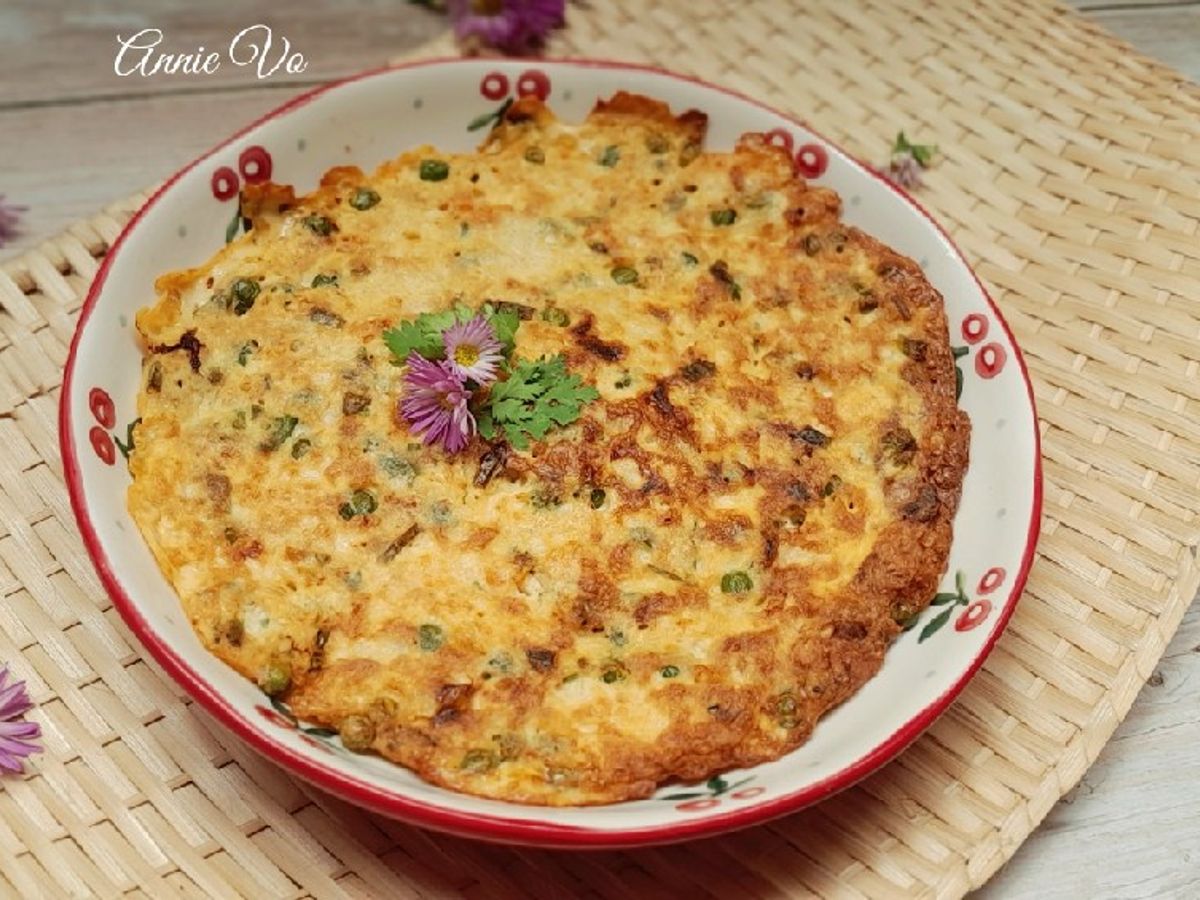 Trứng chiên đậu hũ