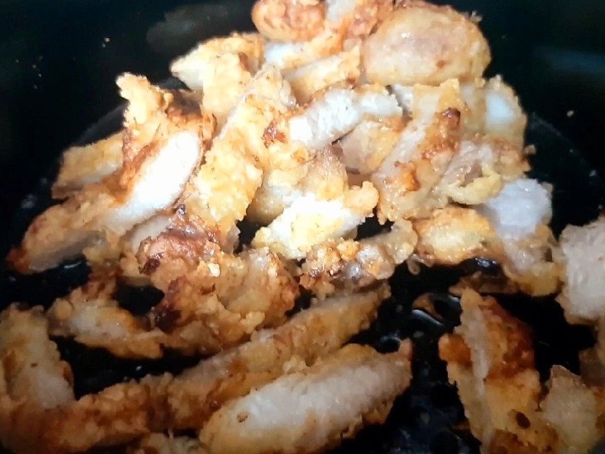 Thịt ba rọi chiên giòn
