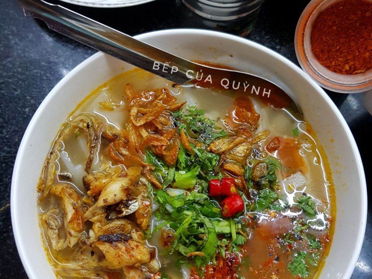 Bánh canh cá nục nướng Đà Nẵng