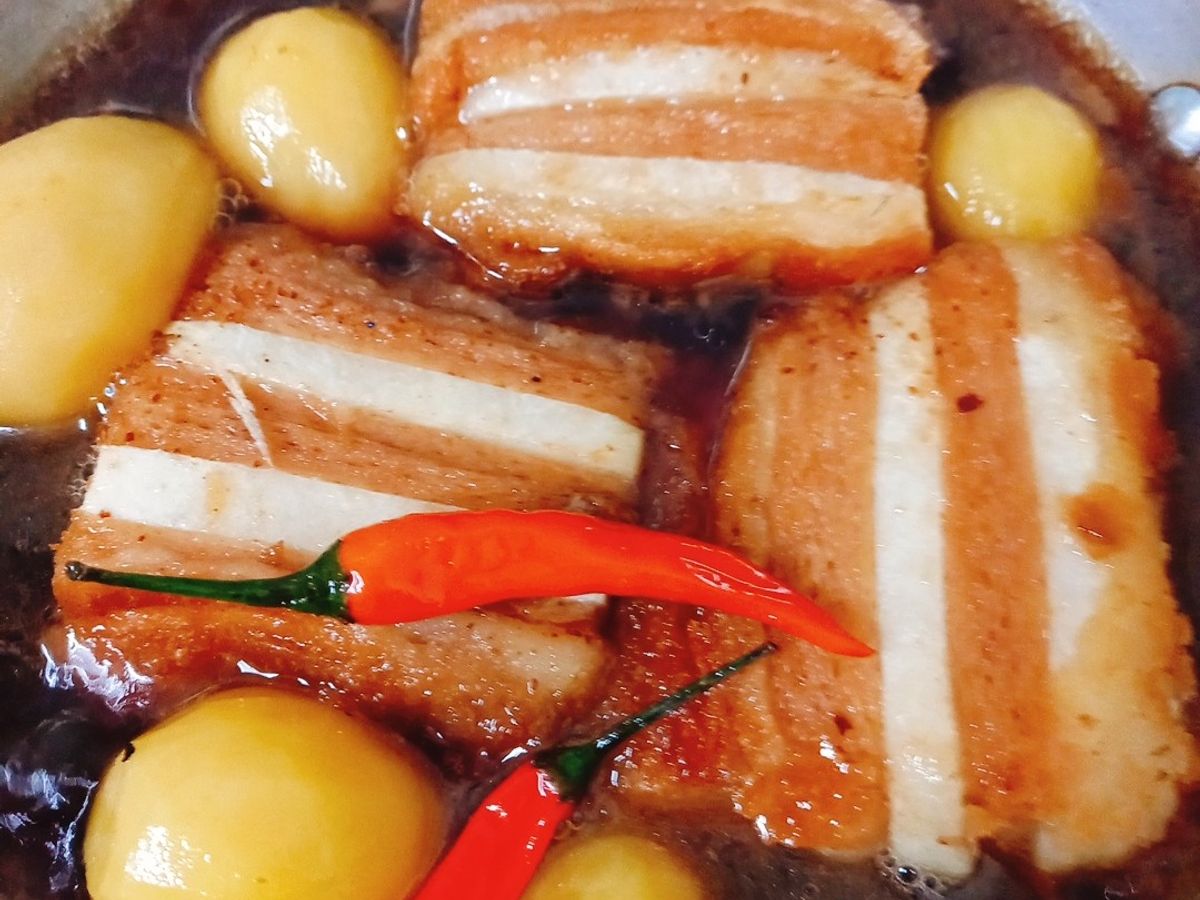 Thịt kho nhanh (món chay)
