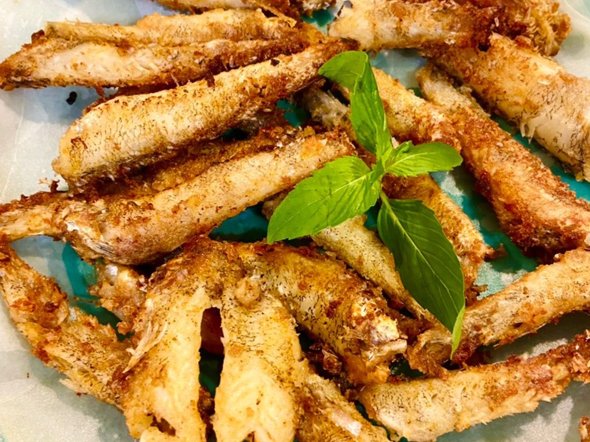Cá bống biển chiên giòn