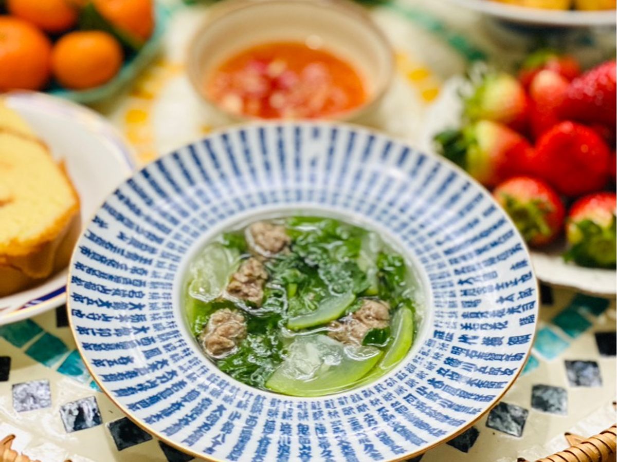 Canh Bầu Nấu Rau Đay