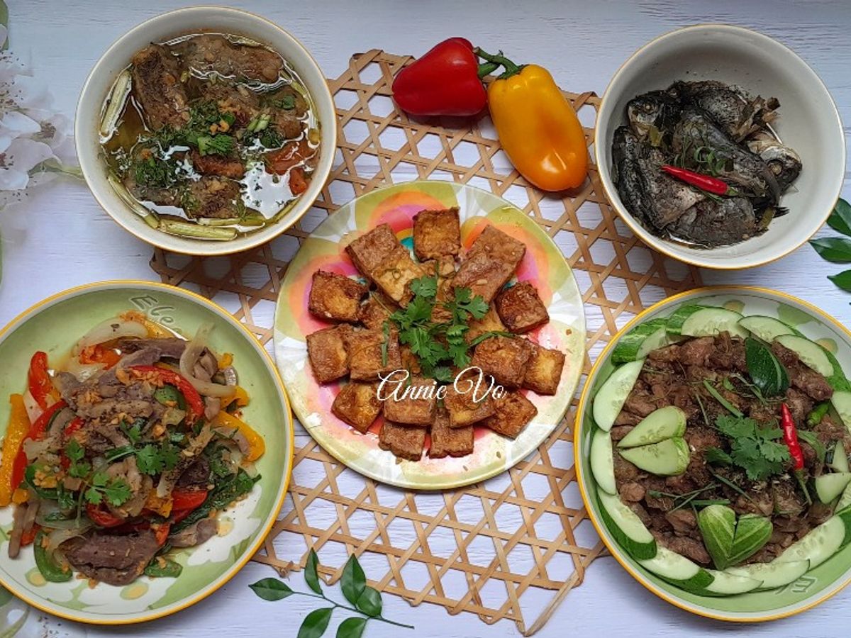 Bữa cơm đẹp mắt ngon miệng