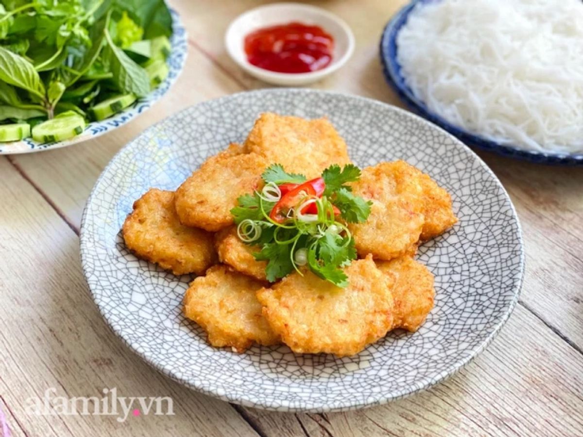 Chả Bắp Tôm Chiên