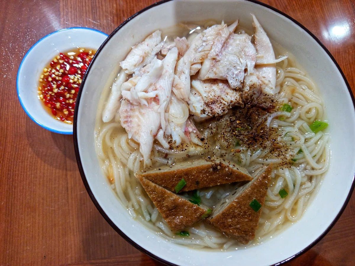 Bánh canh cá sơn thóc