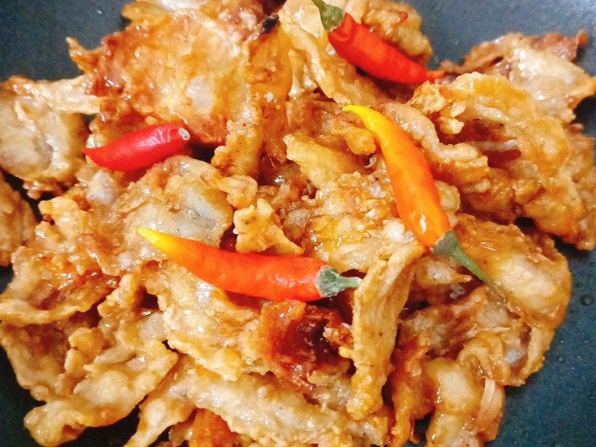 Cá cơm chiên nước mắm