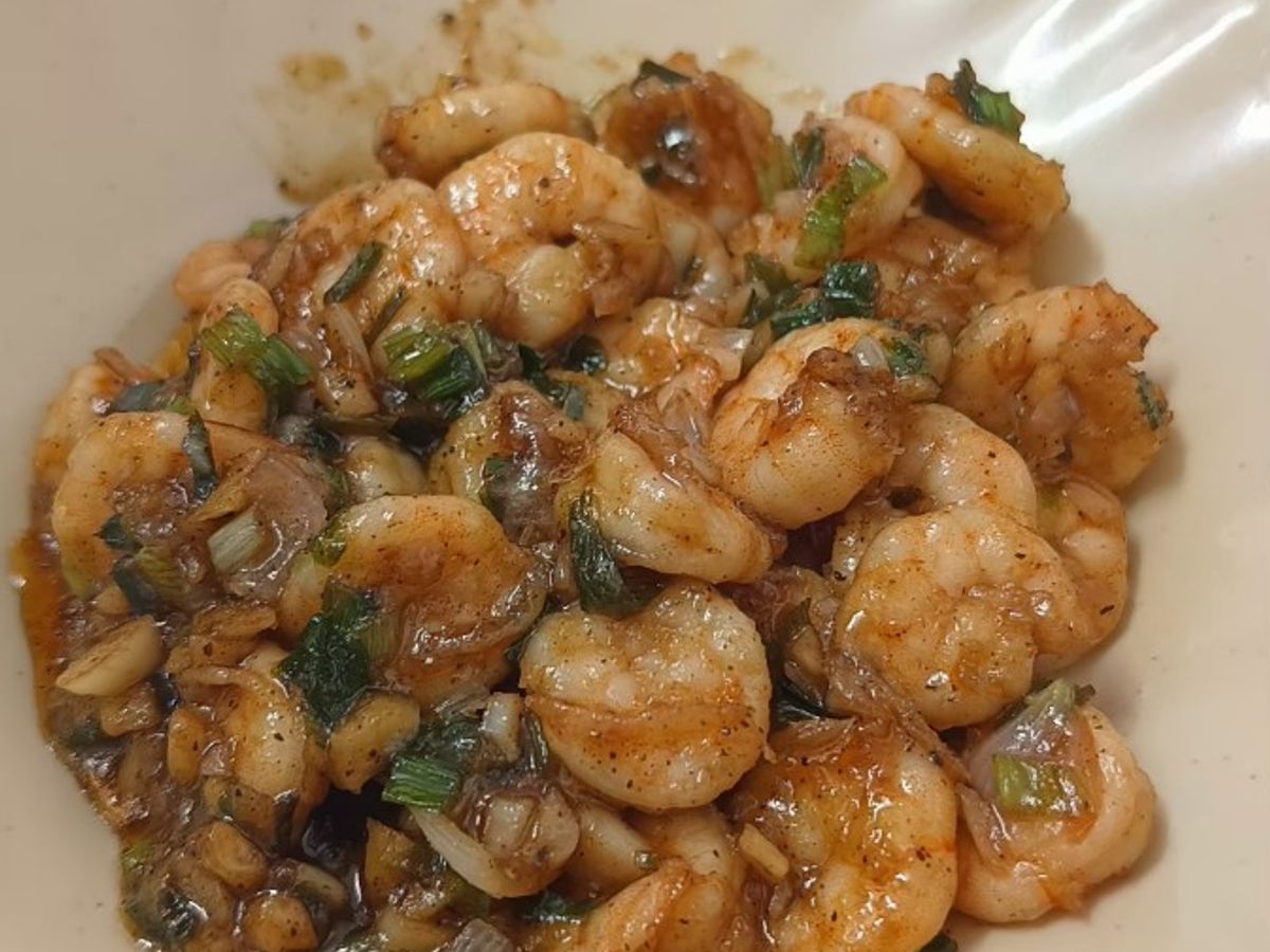 Tôm rim mặn ngọt