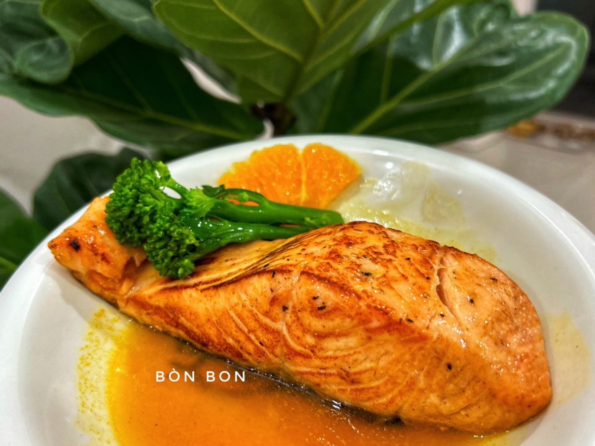 Cá Hồi Sốt Cam