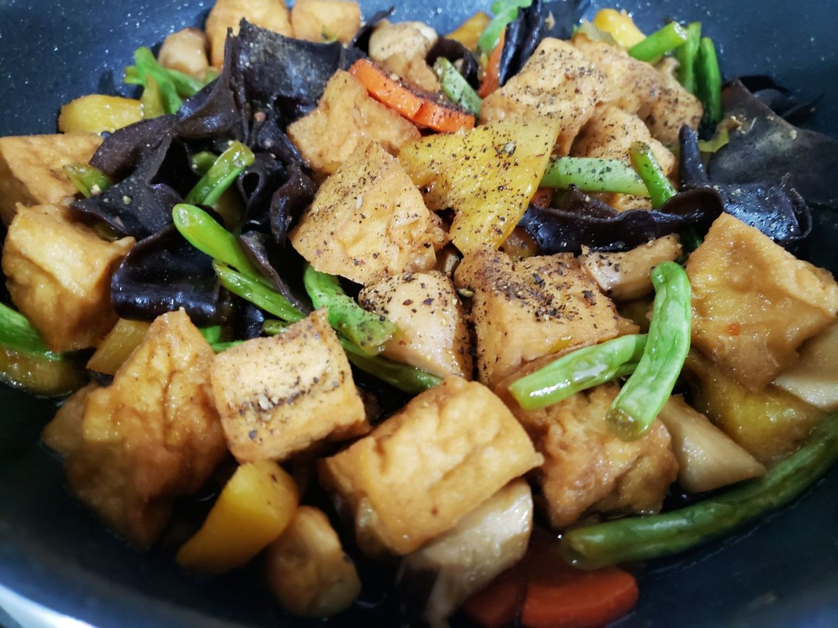Đậu hũ kho chay