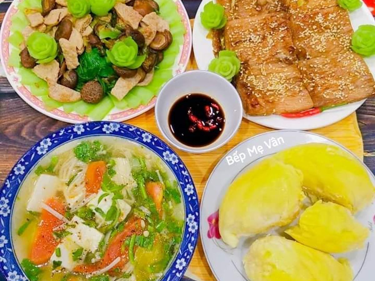 Mâm cơm chay
