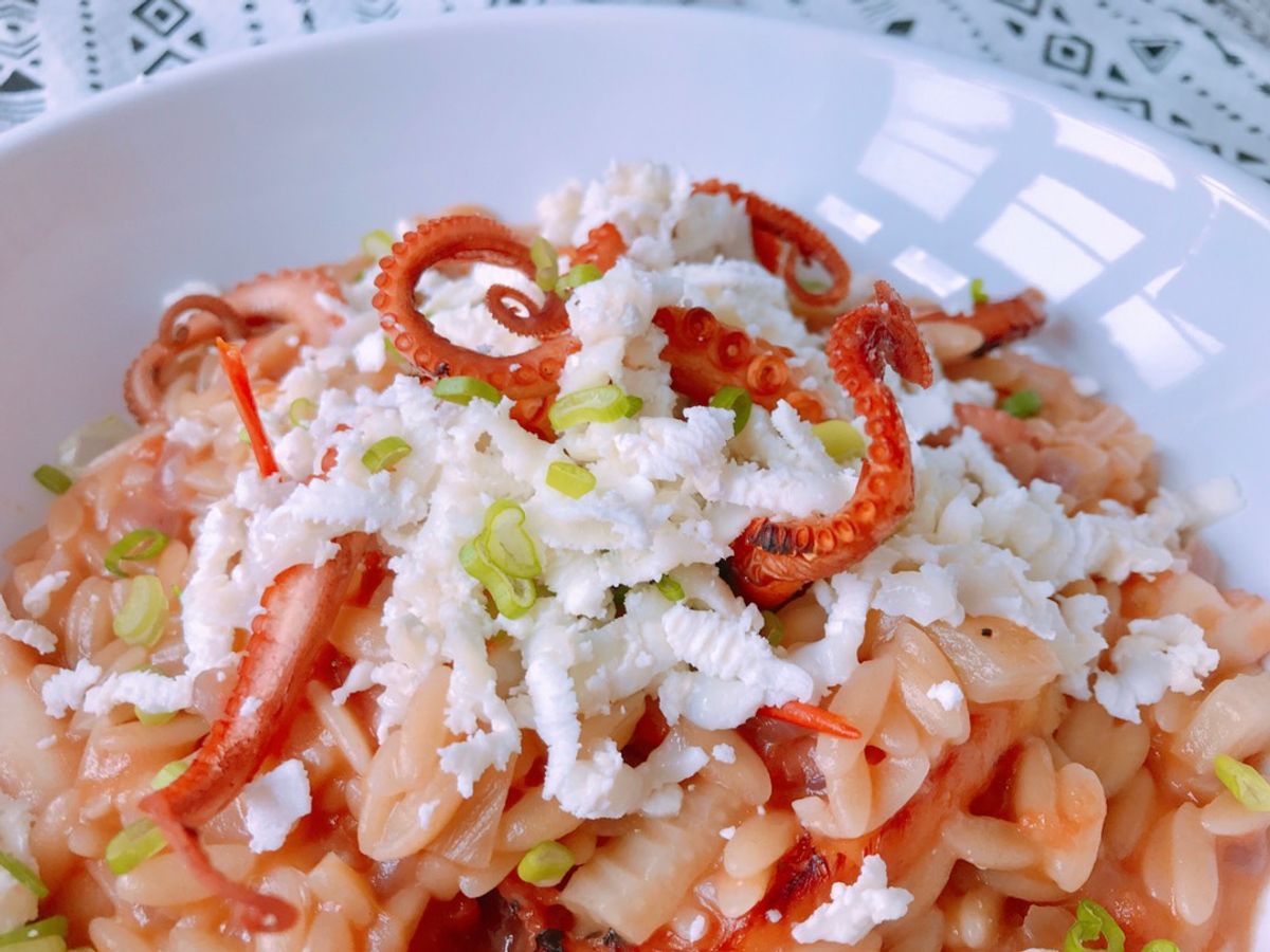 Râu Mực Nấu Nui Lưỡi Chim