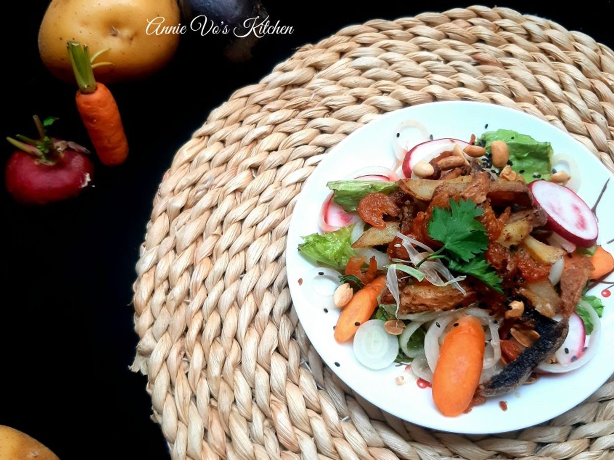 Gỏi rau củ khoai tây