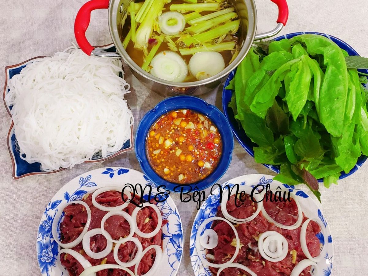 Bò nhúng giấm
