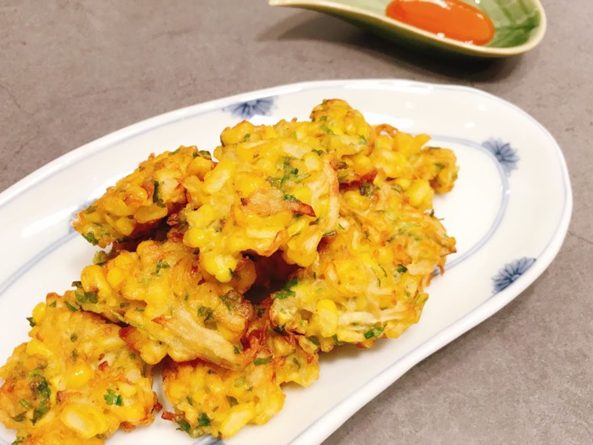 Chả ngô nấm (ver.2)