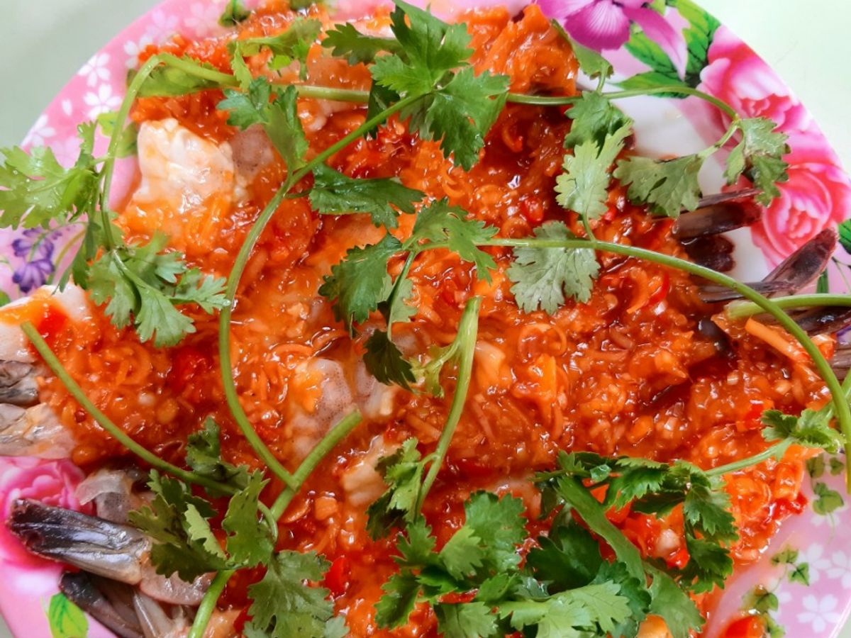Tôm sốt thái