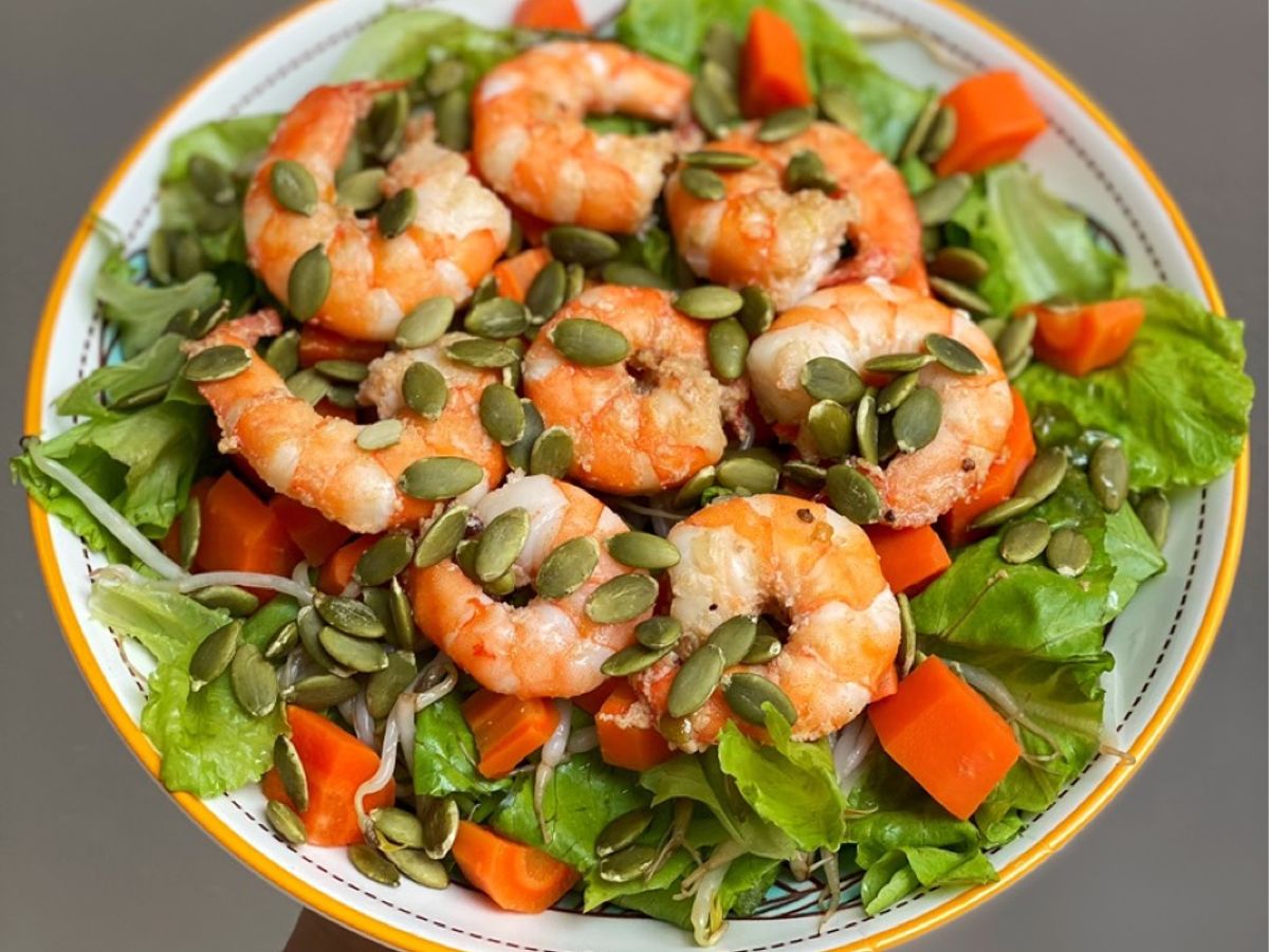 Salad Tôm Eat Clean 🦐